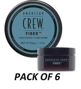 American Crew Fiber High Hold Low Shine Hair Gel - 3oz 6 Pack - Picture 1 of 2