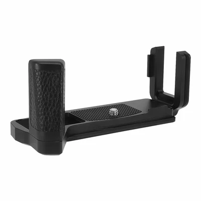 HAOGE Supporto sgancio rapido impugnatura in metallo per fotocamera Olympus OM-D E-M5 MARK III