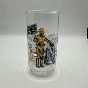 1980 R2-D2 C-3PO Empire Strikes Back Burger King Collector Series Drinking Glass - Picture 1 of 5