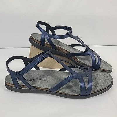 НОВЫЕ женские сандалии Naot Dorith Polar Sea синие кожаные с ремешками размер 42 США 11-11,5 - Изображение 1 из 4
