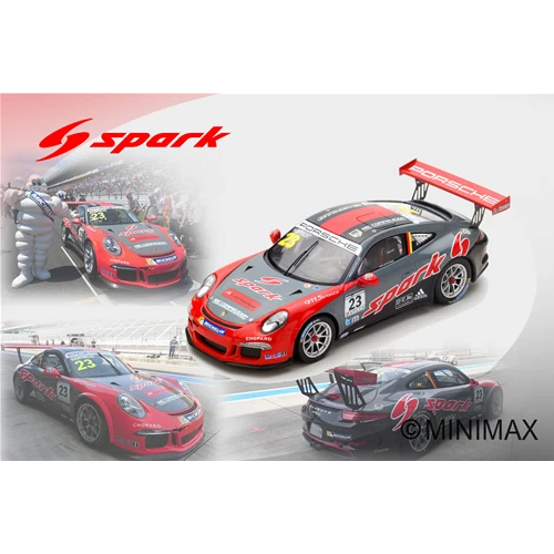 PORSCHE 911 GT3 N.23 WINNER CARRERA CUP JAPAN FUJI 2017 P.HAMPRECHT 1:43 Spark M - Immagine 1 di 1