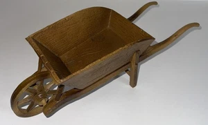 Primitive handgefertigte Country Holz sieht aus wie Schubkarre - Bild 1 von 6