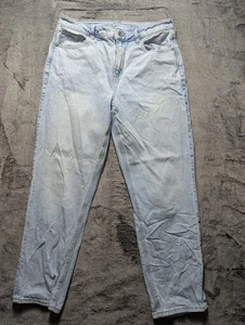 Jean femme American Eagle Mom taille 12 court délavé léger - Photo 1/15