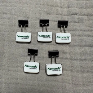 Lote de 5 clips aglutinantes HCI memantina Namenda® de representante de medicamentos farmacéuticos - Imagen 1 de 5