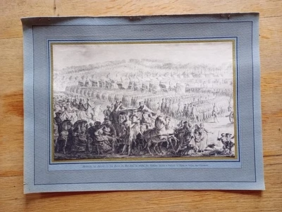 ZD148 Gravure l'illustration circa 1925 - revue roi Sablons - A de St Aubin port - Photo 1/3