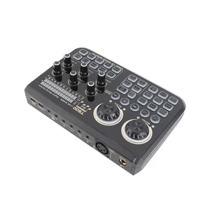 Sound Board Audio Mixer Karta dźwiękowa na żywo do nagrywania na żywo Czarny BFXJ - Zdjęcie 1 z 20