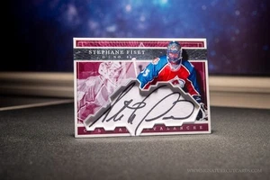 Stephane Fiset Colorado Avalanche Expansion Era Signature Cut Cards - Autograph - Picture 1 of 2