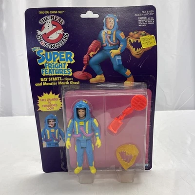 Figura de acción de colección The Real Ghostbusters 1986 Super Fright RAY STANTZ sellada Foto 1 de 4
