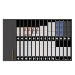 Hair Color Organizer Rack, Salon Hair Color Tube Storage Cabinet with Shelves - Picture 1 of 9