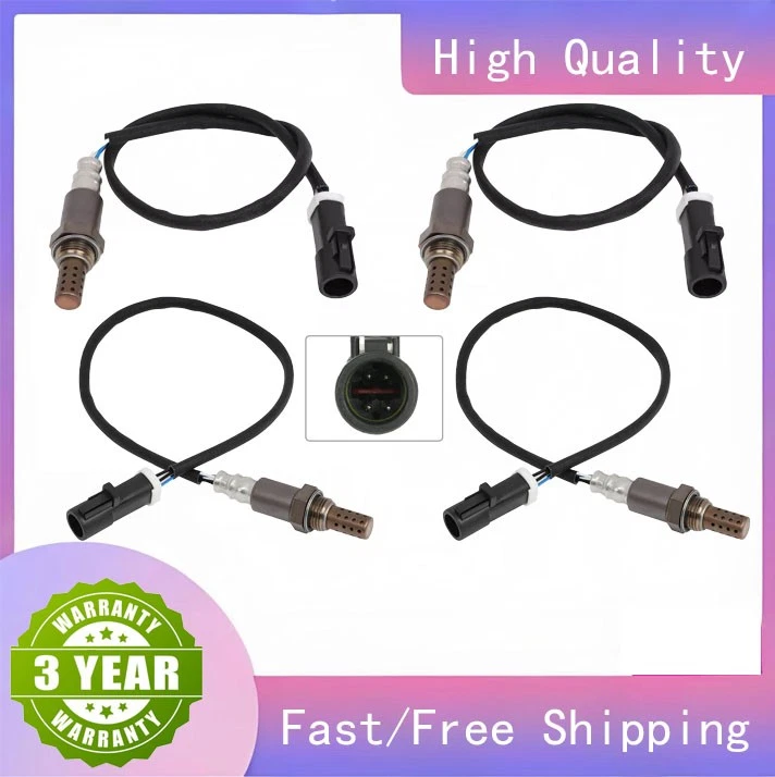 For Ford Mustang Excursion Taurus E-150 Set Of 4 Upstream+Down Oxygen Sensor US - Image 1 of 4