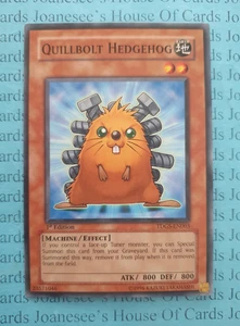 Tarjeta TDGS-EN003 Quillbolt Hedgehog Yu-Gi-Oh Inglés 1ª Edición - Imagen 1 de 3