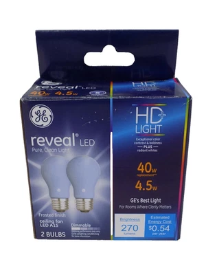 A15 Reveal Hd Ceiling Fan Led Light Bulb, 4.5 Watts - Image 1 of 2