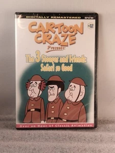 Cartoon Craze Presents - The Three Stooges and Friends: Safari So Good (DVD) NEW - Picture 1 of 4