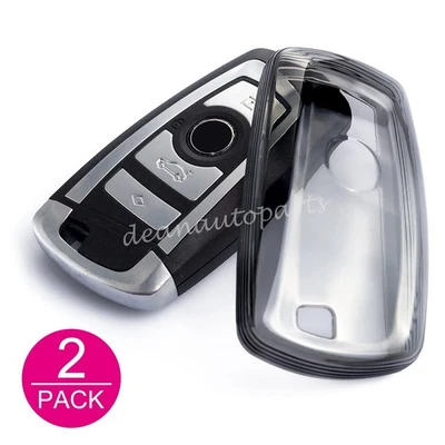 Funda Carcasa Llavero Coche TPU Suave 2 Piezas Para BMW 1 2 3 4 5 6 7 Series X3 X4 M2 M3 M4 Foto 1 de 4