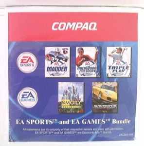✅  Compaq~EA Sports and EA Games Bundle~Madden~Need For Speed & More~Sealed~PC - Picture 1 of 2