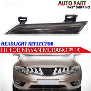 Left Driver Headlight Reflector Panel For 2009-2013 Nissan Murano Driver Side