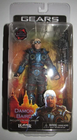 NECA figure Gears of War Damon Baird NEW Cover