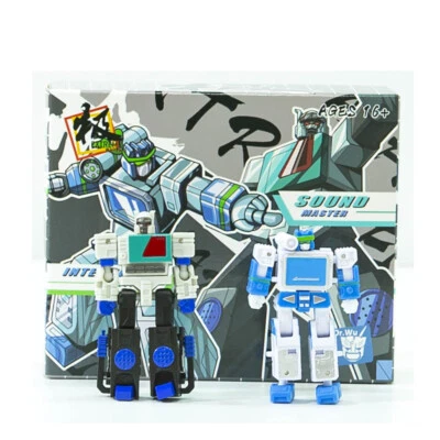 DR.Wu Extrme Warfare DW-E02M Soundwave & DW-E16M Blaster Action Figure toy  - Image 1 of 4