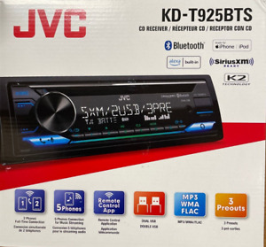 JVC - KD-T925BTS - Single-DIN CD BT USB MP3 Player Multimedia Receiver