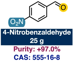 CAS: 555-16-8 || 25 g || Purity: +97.0% - Foto 1 di 7
