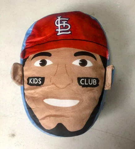 ST LOUIS CARDINALS BASEBALL YADI YADIER MOLINA THROW PILLOW KIDS CLUB GENUINE Cover