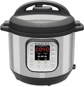 Pentola a pressione istantanea 8 qt cottura lenta yogurtiera vaporiera cuociriso - Foto 1 di 10