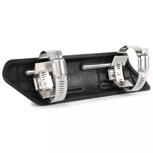 Black Exhaust Muffler Pipe Heat Shield Cover Heel Guard For Dirt Bike 4 STROKE - Bild 1 von 7