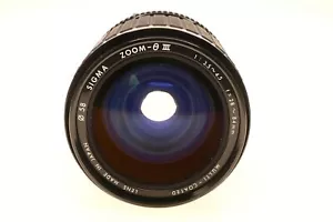 Sigma 28-84mm f/3.5-4.5 zoom lens for Konica AR mount cameras - Picture 1 of 3
