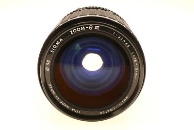 Sigma 28-84mm f/3.5-4.5 zoom lens for Konica AR mount cameras - Image 1 of 3