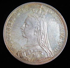 Great Britain: HANOVER. Victoria. 1837-1901. AR Crown. Dated 1889. High Grade! - Picture 1 of 2