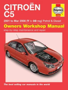 Citroen C5 Gasolina Diesel 2001-2008 Haynes Manual de taller - Imagen 1 de 5