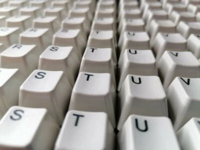 New ORIGINAL IBM Model M KeyCaps Genuine, ENGLISH & SPANISH - Image 1 of 4