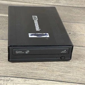 Kanguru QS2 SH-S222 Black Super Write Master External DVD Writer Untested - Picture 1 of 7