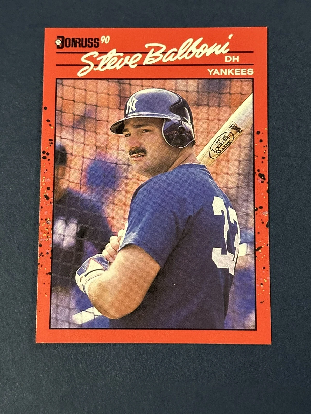 1990 Donruss Steve Balboni #315 New York Yankees (Q)