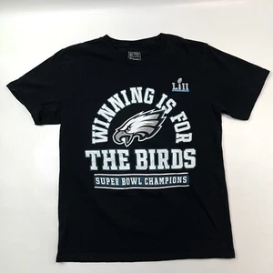 NFL Pro Line Philadelphia Eagles Fanatics Super Bowl LII Champs T-Shirt Youth L - Bild 1 von 8