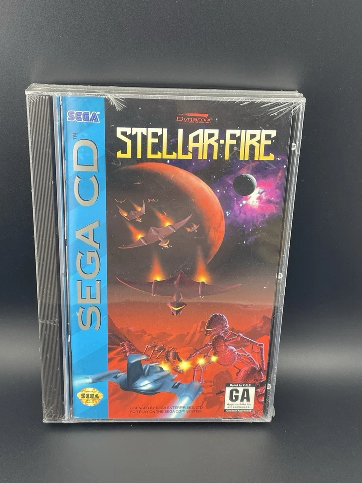 Stellar-Fire (Sega CD, 1993) New Factory Sealed - Image 1 of 3