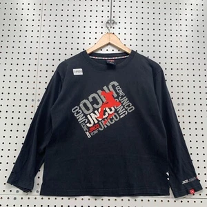 Vintage JNCO Skateboard Shirt Back Red Grphic Youth Medium Long Sleeve 19.5x23 - Picture 1 of 19