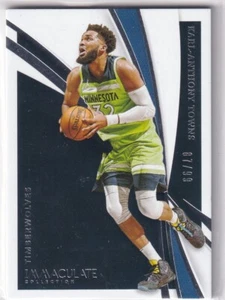 2020-21 Panini Immaculate Collection NBA No. 7 Karl-Anthony Towns 87/99 - Bild 1 von 2