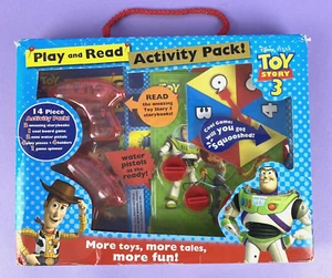 Toy Story 3 Play And Read 14 Piece Toys & Games Activity Pack 2010 Woody Buzz - Picture 1 of 4