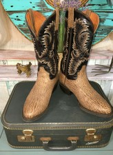 botas vaqueras punta redonda