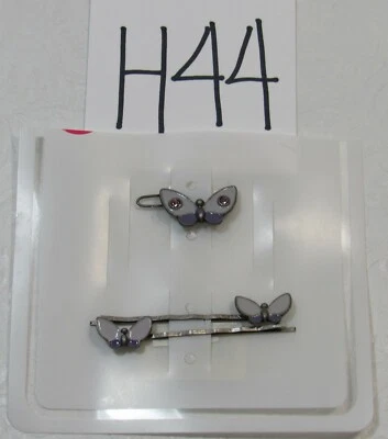 Pasadores de pelo y clip de mariposa para niñas nuevo vintage Foto 1 de 4