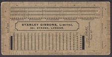 Stanley Gibbons Vintage 'IDEAL' Pocket Perforation Guage; Advertising; unusual