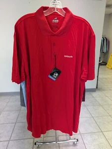 NWT MEN'S AHEAD EXTREME POLO, SIZE: XL, COLOR: RED (M6) - Picture 1 of 3