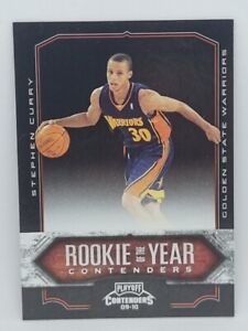 2009-10 Playoff Contenders Stephen Curry ROTY Contenders RC *SEE DESCRIPTION*