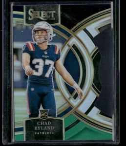 2023 Panini Select #122 Chad Ryland Black and Green Prizms Die Cuts - Picture 1 of 2