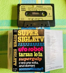 SUPER SIGLE TV Rara MC ● FONIT CETRA 1978 ● UFO ROBOT SUPERGULP VIVA D’ARTAGNAN - Picture 1 of 3