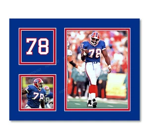 BRUCE SMITH Photo Picture BUFFALO BILLS Football Collage 8x10 11x14 or 16x20 - Picture 1 of 6