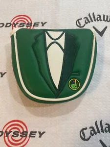 NEW Mallet 2 Ball Putter Headcover Masters Green Jacket Magnetic Closure - Picture 1 of 2