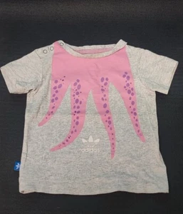 ★★★Adidas Shirt Gr.80 Mädchen Baby Kind Sommer 2025 Sport Freizeit Kindergarten - Bild 1 von 3