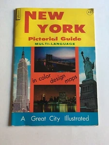 Guía pictórica de Nueva York 1978 World Trade Center Torres Gemelas Mapas de área raros - Imagen 1 de 6